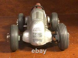 Vintage Schuco Studio #1050 wind up race car #1 w key working