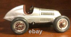 Vintage Schuco Studio #1050 wind up race car #1 w key working