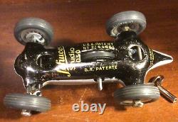 Vintage Schuco Studio #1050 wind up race car #1 w key working