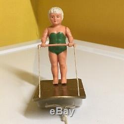 Vintage Schuco Water Skier, Flotano Nr. 3009 Boating Accessories. Displayed Only