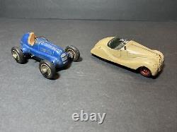 Vintage Schuco Wind Up Car Lot 1050 Studio and Akustico 2002 As Is