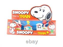 Vintage Snoopy Wind Up Train