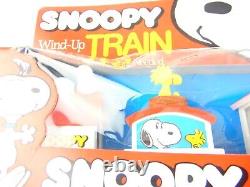Vintage Snoopy Wind Up Train