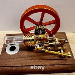 Vintage Stirling Engine Model Collection Mechinal Toys Retro Desktop Mini Gift