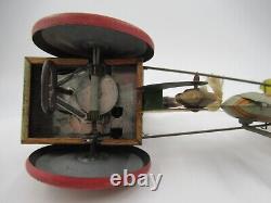Vintage Strauss Jenny The Balking Mule Tin Litho Windup Toy