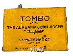 Vintage Strauss Tin Litho Windup Tombo Alabama Jigger