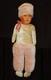 Vintage Straw Stuffed European Doll 1940's Beautiful Condition Very Rare Find