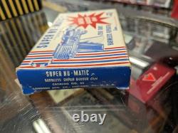 Vintage Super Nu Matic JR. Paper Buster gun in original package! Repeater toy