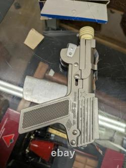 Vintage Super Nu Matic JR. Paper Buster gun in original package! Repeater toy