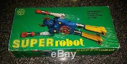 Vintage Super Robot Shogun K/O MiB 10 Wind up toy 70s 80s