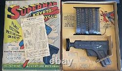 Vintage Superman Krypto-Raygun Pocket Projector 1940s Daisy Manufacturing Co