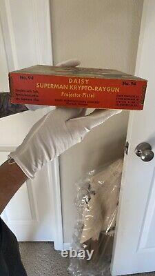 Vintage Superman Krypto-Raygun Pocket Projector 1940s Daisy Manufacturing Co
