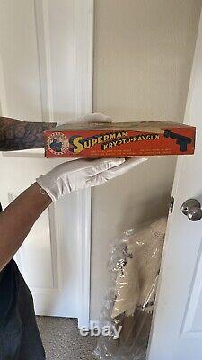 Vintage Superman Krypto-Raygun Pocket Projector 1940s Daisy Manufacturing Co