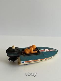 Vintage TOMY Mercury Outboard Motor Wind-up Toy 1978 Works