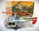 Vintage Tin Friction U. S. Airforce Rescue Helicopter with Box