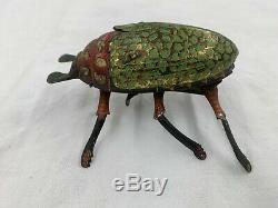 Vintage Tin Wind Up Lehmann Beetle Works