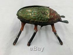 Vintage Tin Wind Up Lehmann Beetle Works