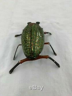 Vintage Tin Wind Up Lehmann Beetle Works