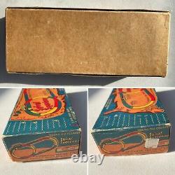 Vintage Tin Wind Up SPIRAL SPEEDWAY, No 320, Original Box, Key & Instructions