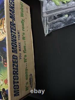 Vintage Topper Toys Motorized Monster Maker Parts Restoration Made In USA