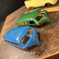 Vintage Toy DUX Volkswagen Van Bus Truck Wind-Up w Key Germany PRIORITY MAIL