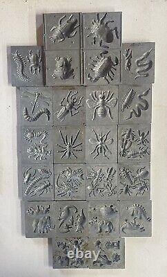 Vintage Toymax Creepy Crawler 36 Molds With Accessories
