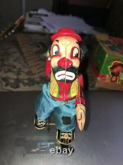 Vintage Tps Roller Skating Clown In Original Box Ex