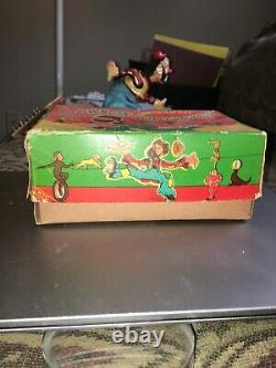 Vintage Tps Roller Skating Clown In Original Box Ex