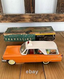 Vintage Traveling Car Tin Toy RARE Old China Toys