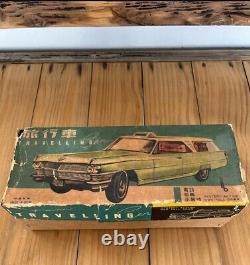 Vintage Traveling Car Tin Toy RARE Old China Toys