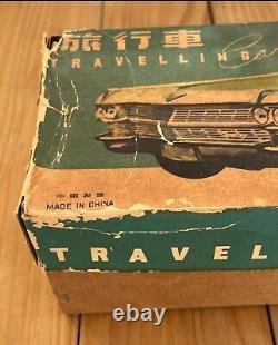 Vintage Traveling Car Tin Toy RARE Old China Toys