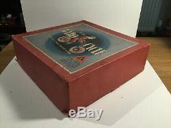 Vintage Tri-ang Gyro Cycle Clockwork Wind Up Tin Plate Toy In Its Original Box