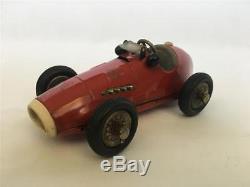 Vintage U. S. Zone German Wind-Up Toy Car Schuco Grand Prix Racer 1070 #3