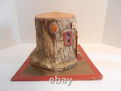Vintage Uncle Wiggily's Hollow Stump Bungalow 1920's