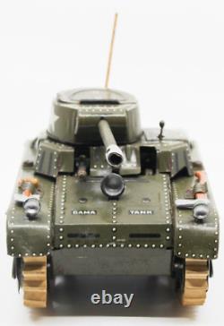 Vintage Us-zone German Gama T-60 Medium Clockwork Sparkling Tank