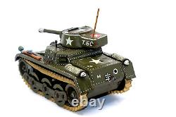 Vintage Us-zone German Gama T-60 Medium Clockwork Sparkling Tank