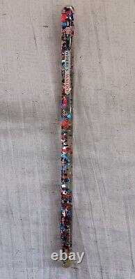 Vintage Where's Waldo Red White & Blue Glitter Wonder Wand Tube Stick 1991