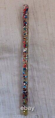 Vintage Where's Waldo Red White & Blue Glitter Wonder Wand Tube Stick 1991