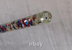 Vintage Where's Waldo Red White & Blue Glitter Wonder Wand Tube Stick 1991