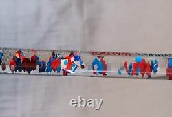 Vintage Where's Waldo Red White & Blue Glitter Wonder Wand Tube Stick 1991
