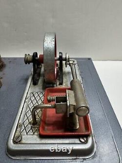 Vintage Wilesco D8 Steam Engine Toy Made in Germany 1960's