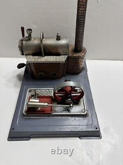 Vintage Wilesco D8 Steam Engine Toy Made in Germany 1960's