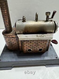 Vintage Wilesco D8 Steam Engine Toy Made in Germany 1960's