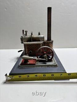 Vintage Wilesco D8 Steam Engine Toy Made in Germany 1960's