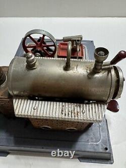 Vintage Wilesco D8 Steam Engine Toy Made in Germany 1960's