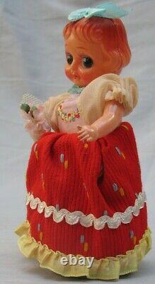 Vintage Wind-Up Dancing Doll in Box