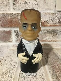 Vintage Wind Up Frankenstein Monster Halloween Toy Japan 1960s