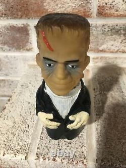 Vintage Wind Up Frankenstein Monster Halloween Toy Japan 1960s