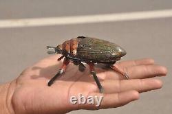 Vintage Wind Up Lehmann Trademark Litho Insect/Fly Tin Toy, Germany