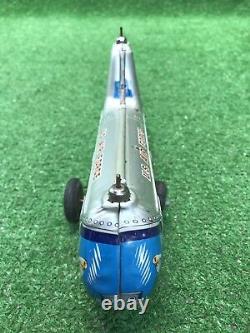 Vintage Wind Up Piasecki Hup-2 US Air Force Navy Litho Helicopter Tin Toy Rare